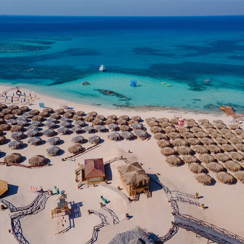 Paradise Island auf einem Luxusboot